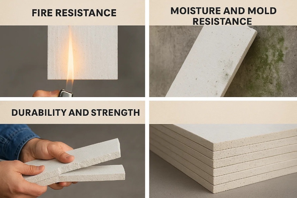 Properties of Magnesium Oxide Board